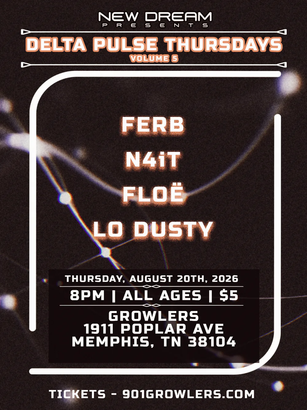 Delta Pulse Thursdays Volume 5 — event flyer