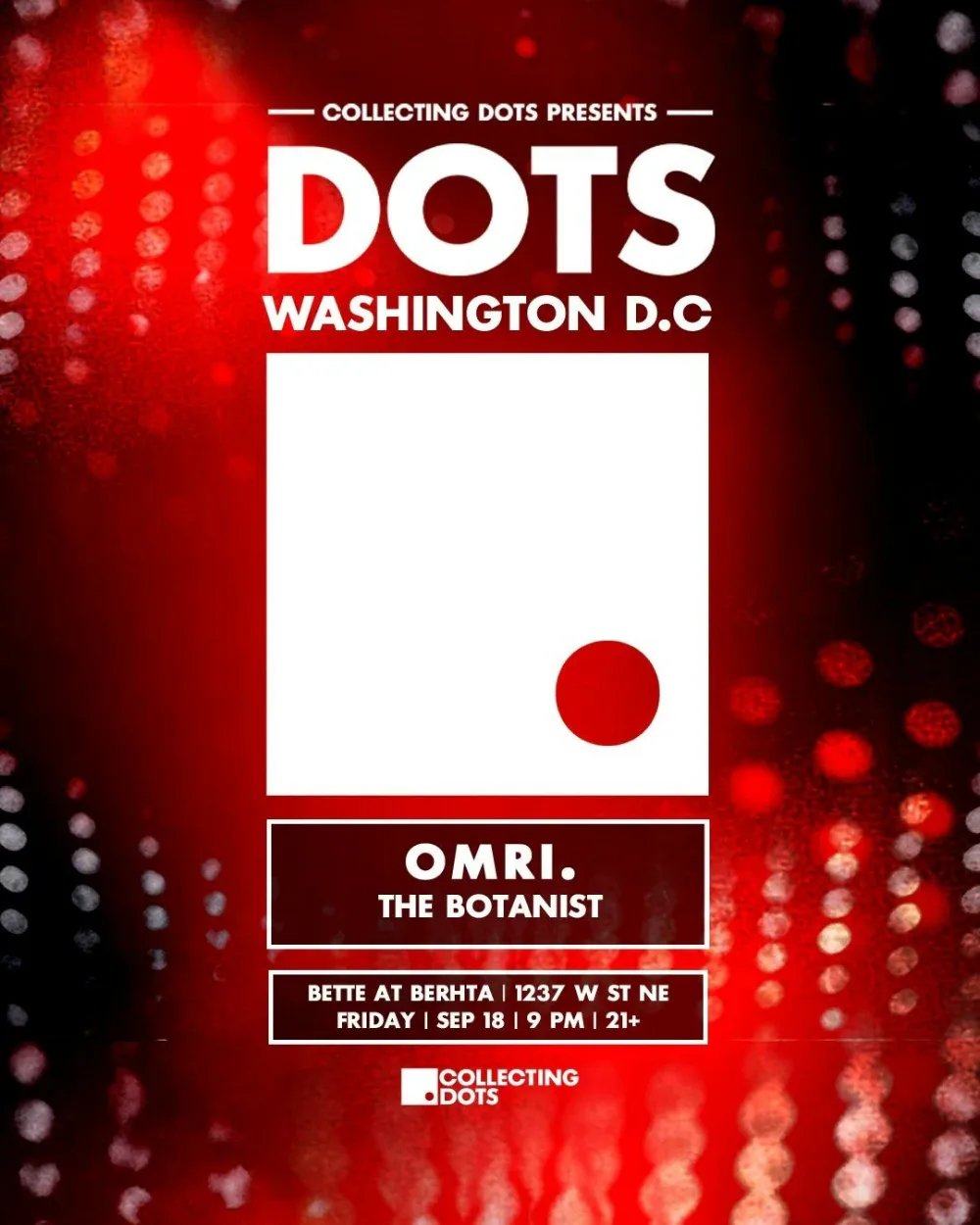 OMRI., The Botanist — event flyer