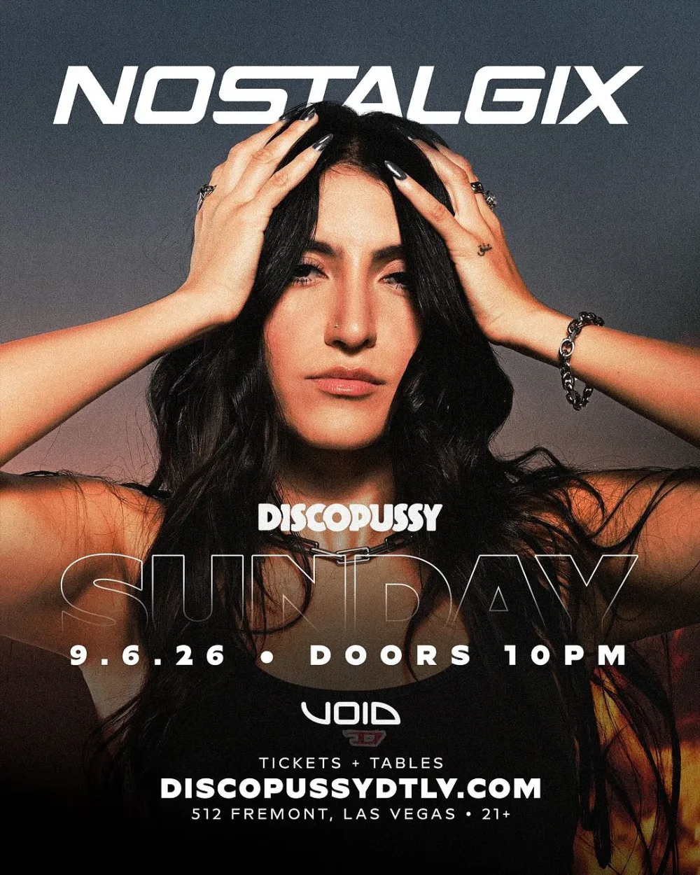 Nostalgix — event flyer