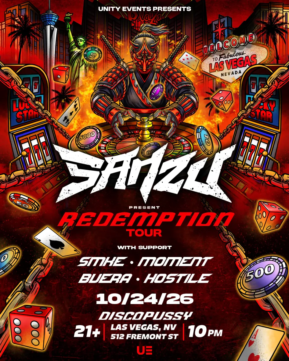 Unity Events — event flyer