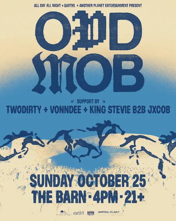 Odd Mob — event flyer