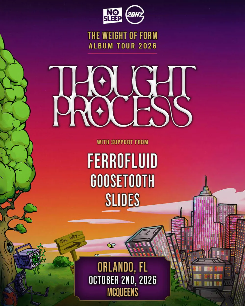 Thought Process — event flyer