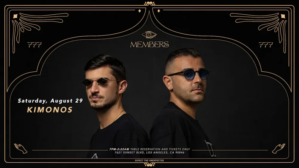 Members Presents — event flyer