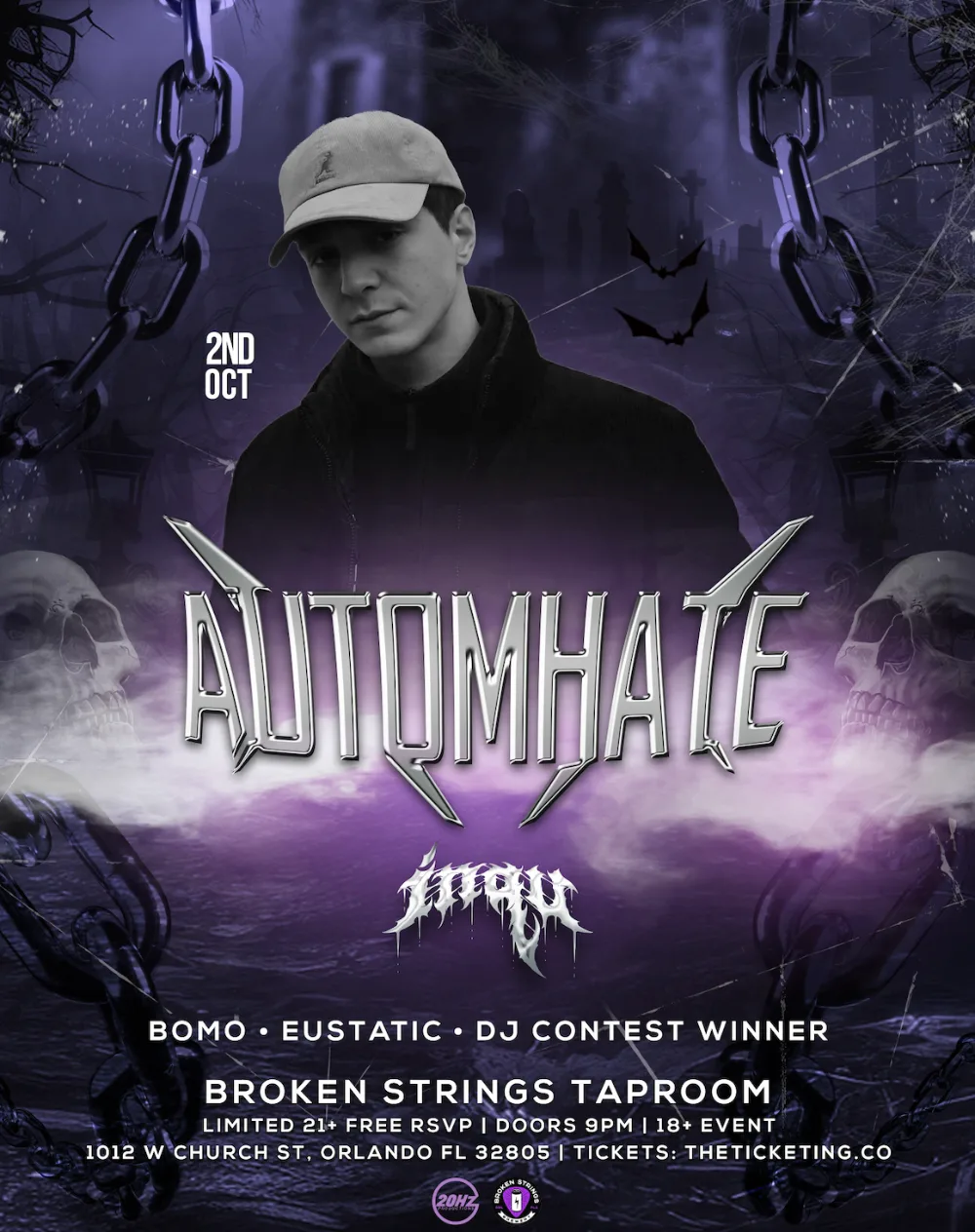 Automhate — event flyer
