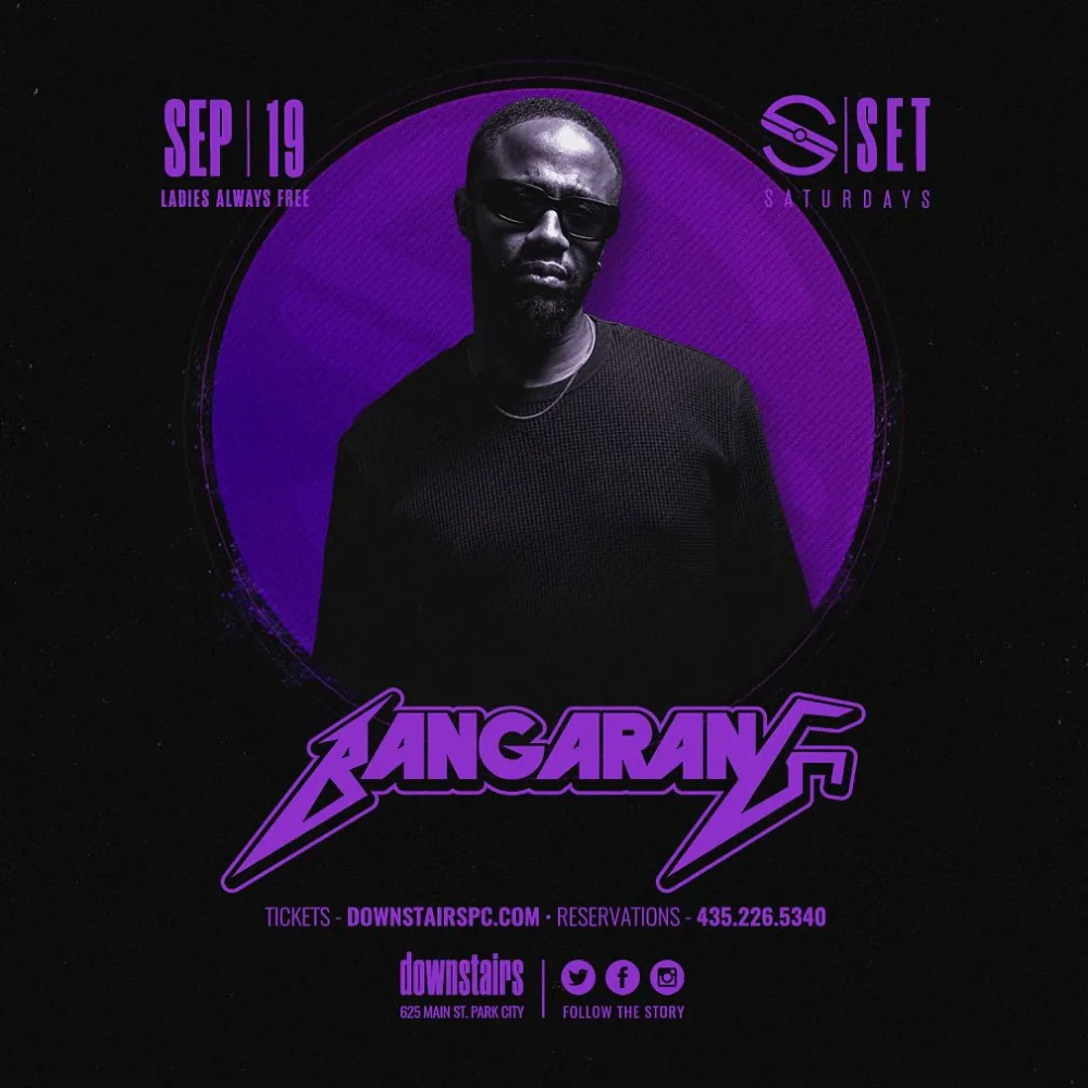 Set Saturdays — event flyer