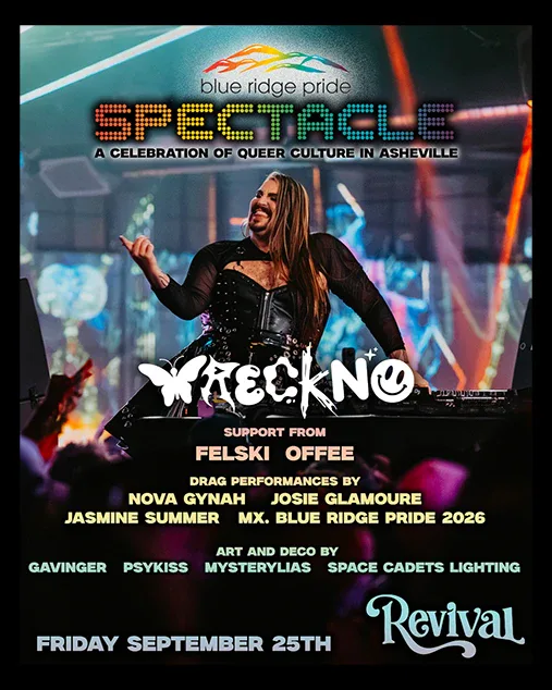 Blue Ridge Pride Spectacle — event flyer