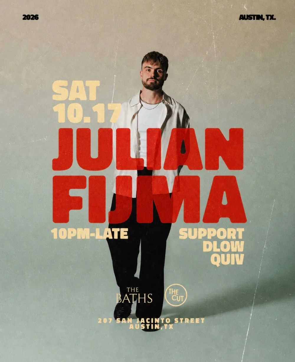 Julian Fijma — event flyer