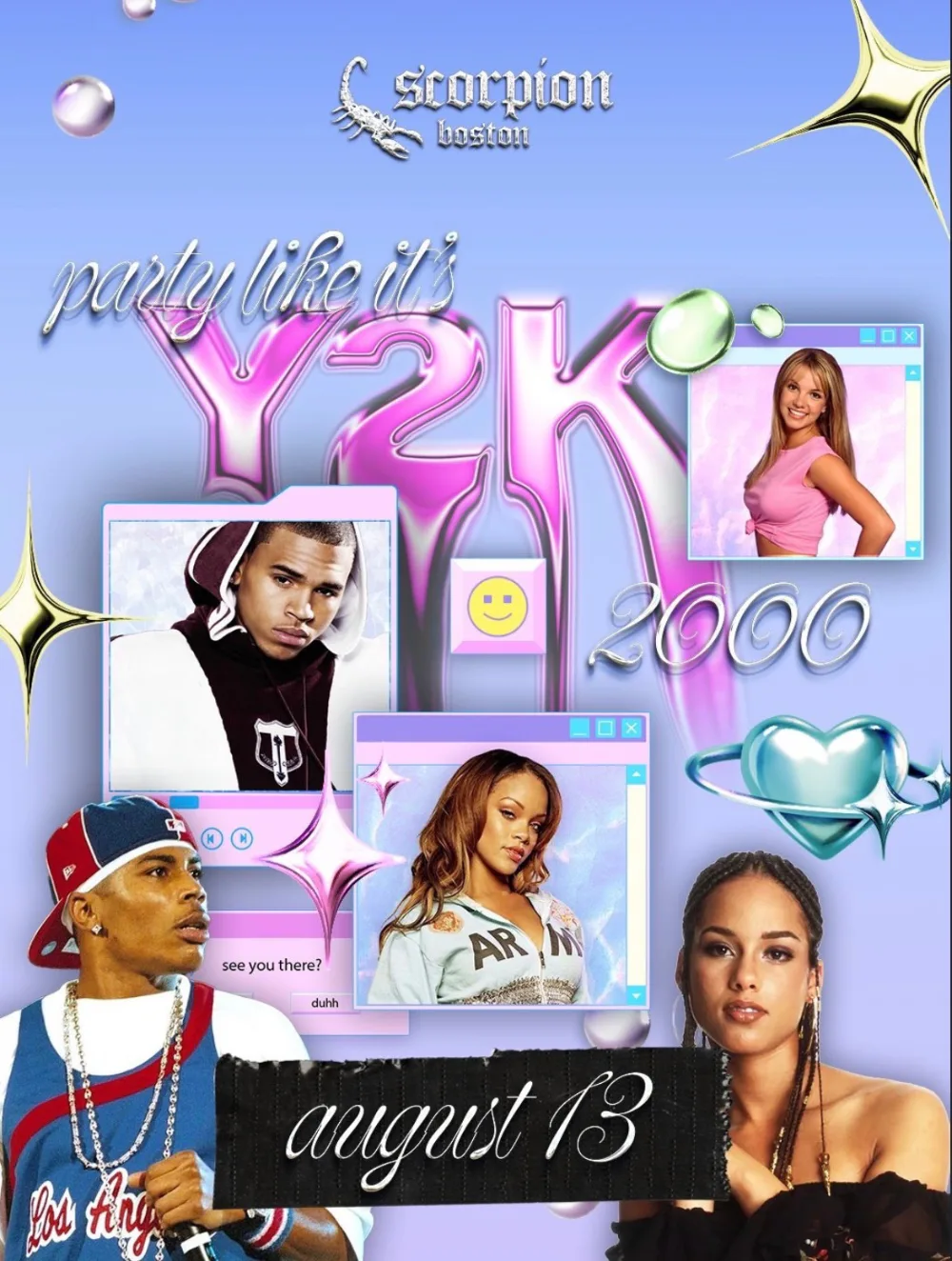 Dope Ent. - Party Like Its 2000 — event flyer