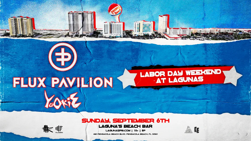 Flux Pavilion, YOOKiE — event flyer