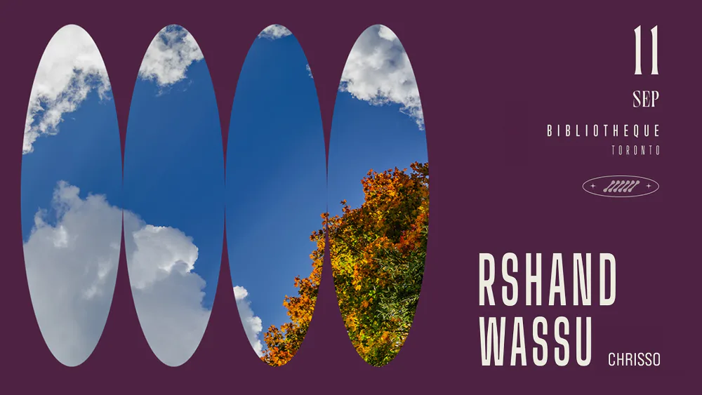 rshand, Wassu — event flyer
