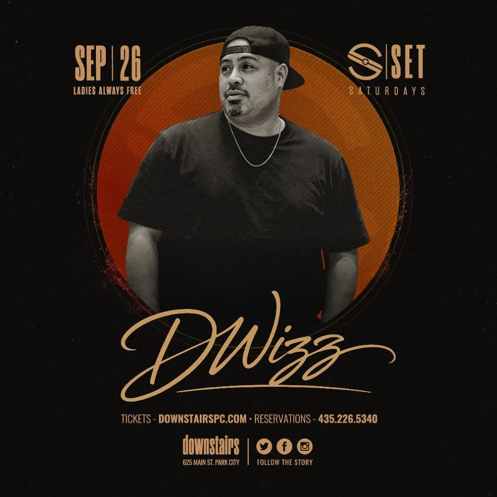 Set Saturdays — event flyer