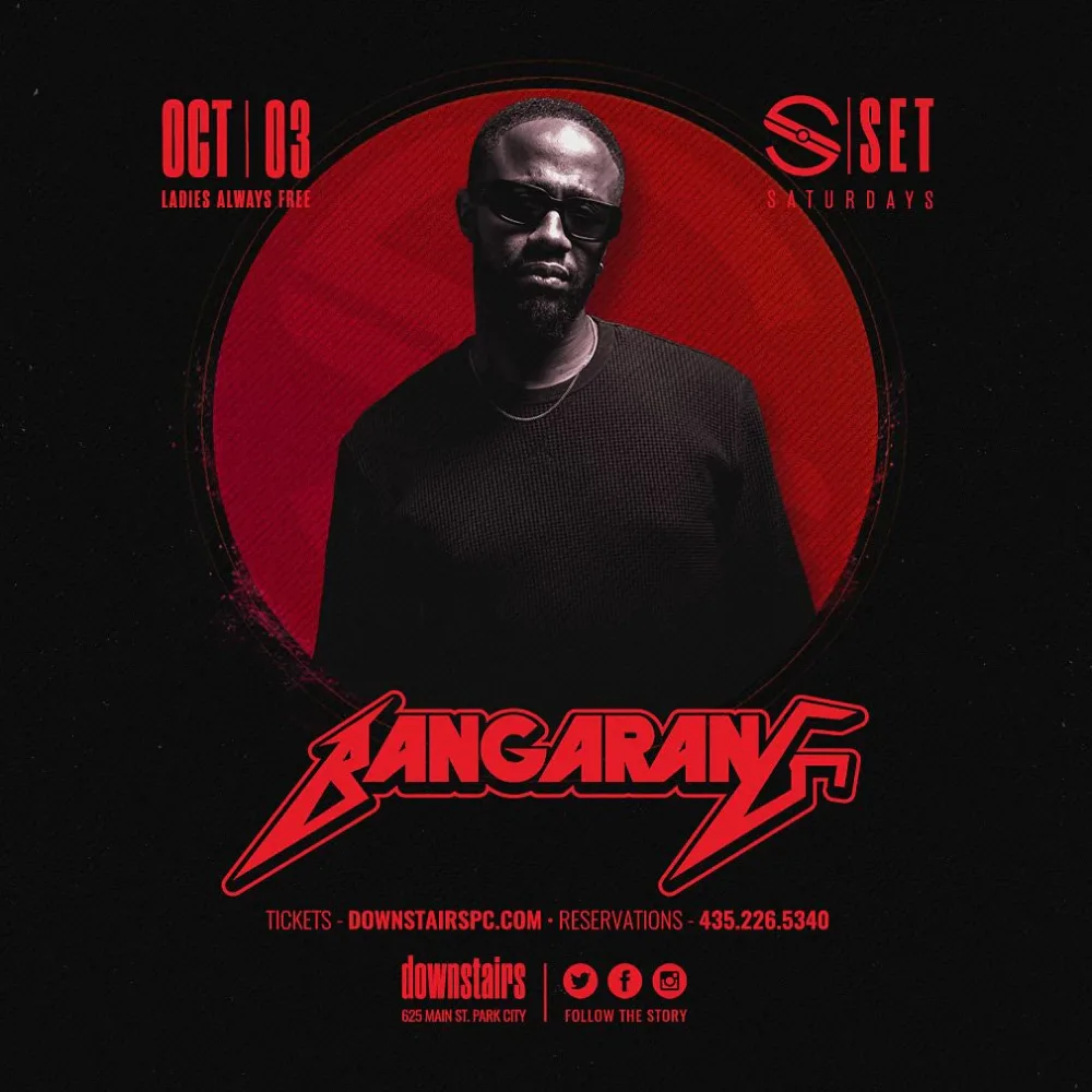 Set Saturdays — event flyer