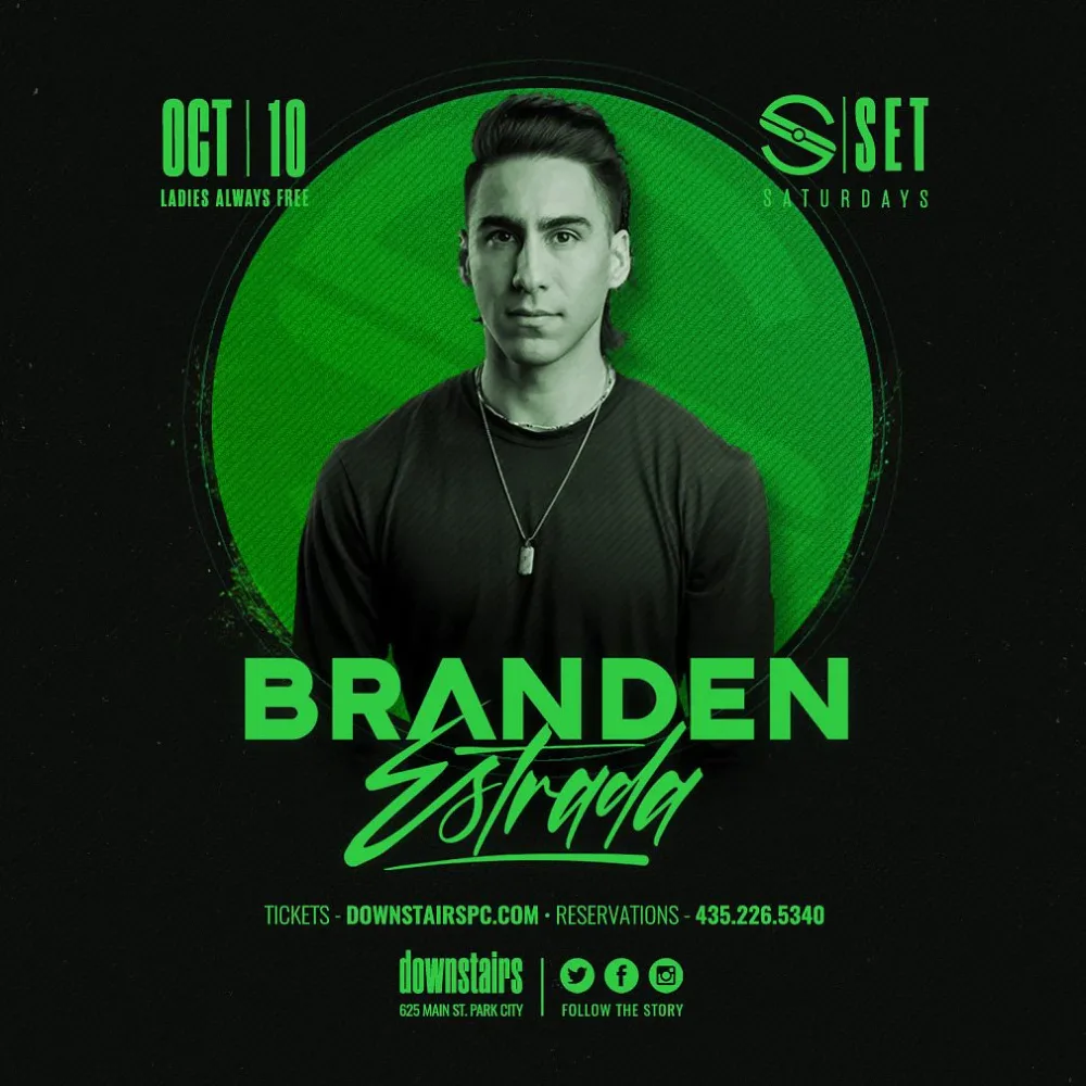 Set Saturdays — event flyer