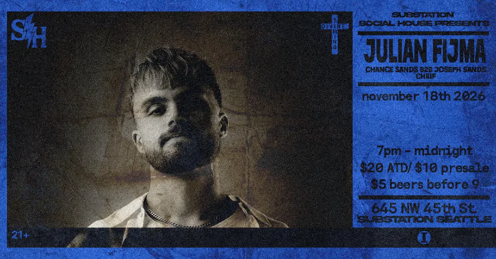Julian Fijma — event flyer