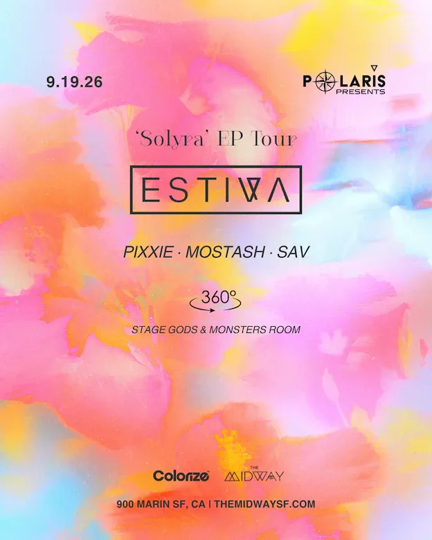 Estiva — event flyer