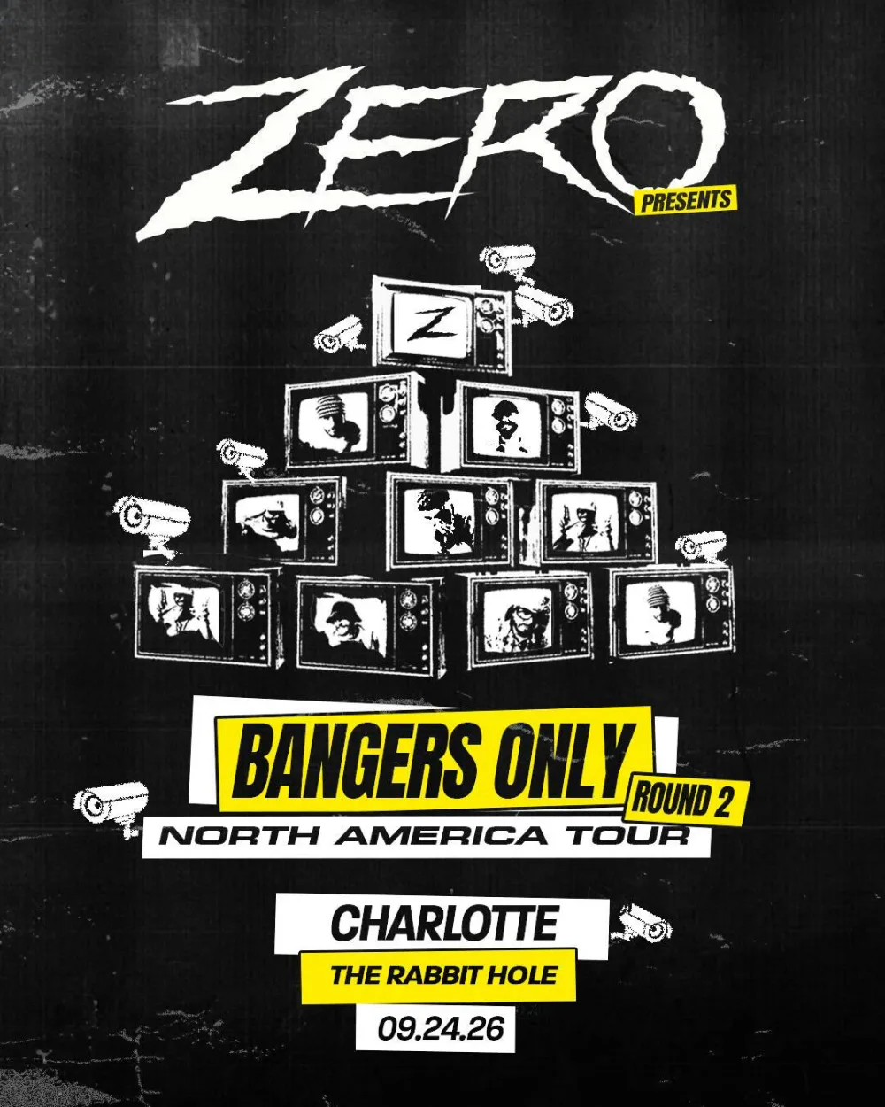 Zero — event flyer
