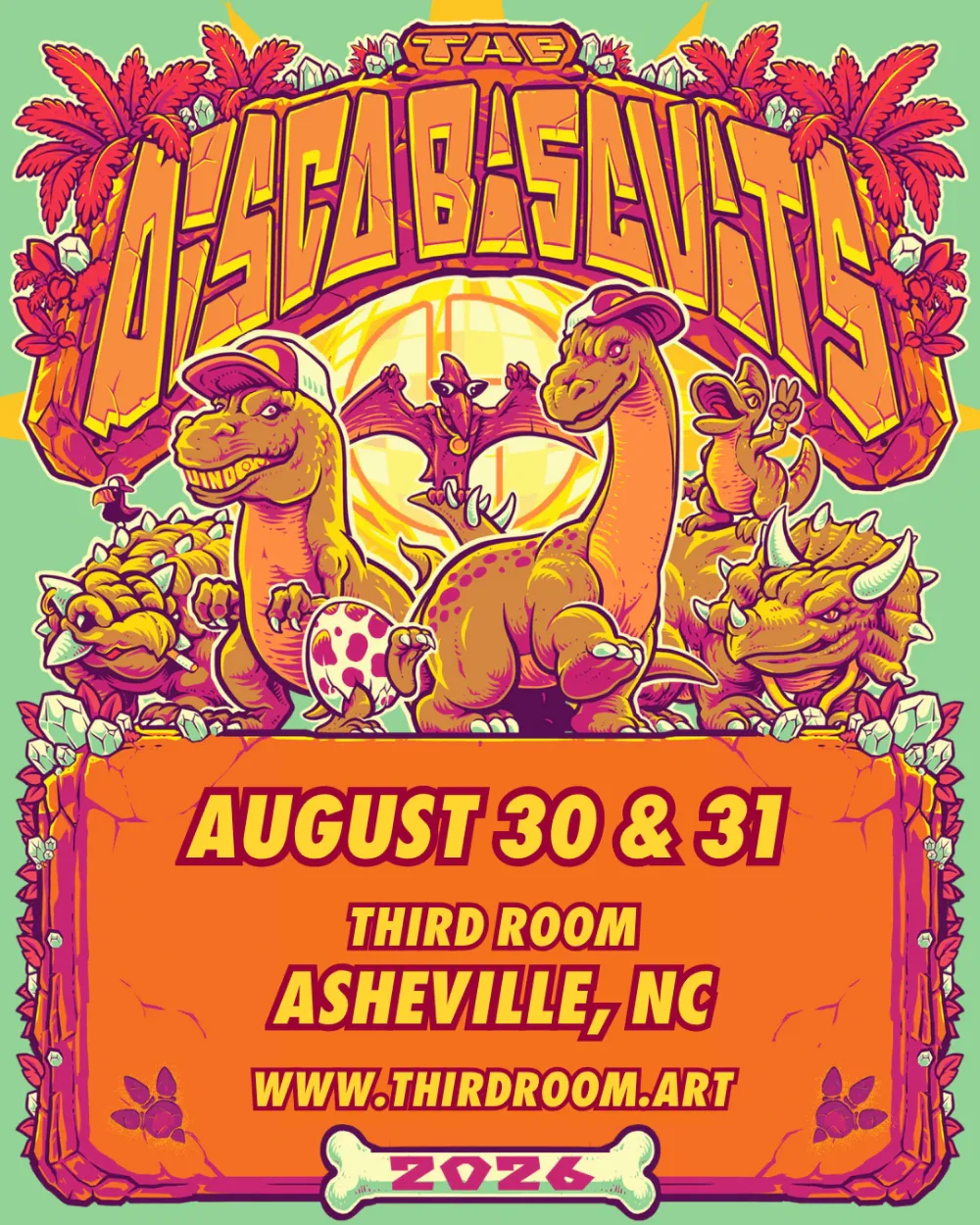 The Disco Biscuits — event flyer