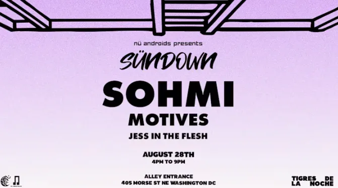 Nü Androids Presents SünDown — event flyer