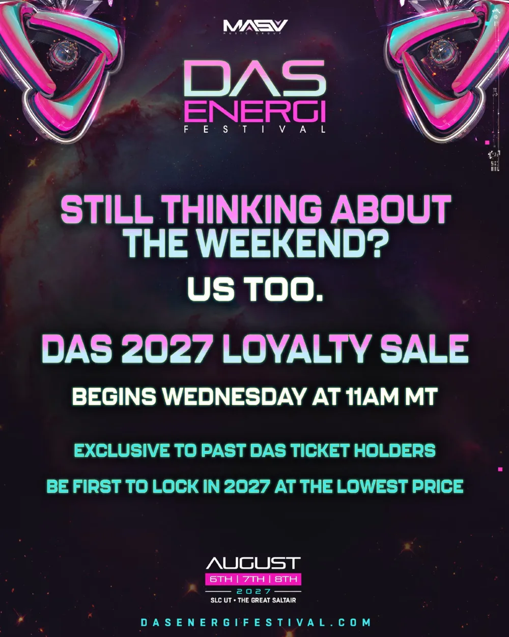 Das Energi — event flyer
