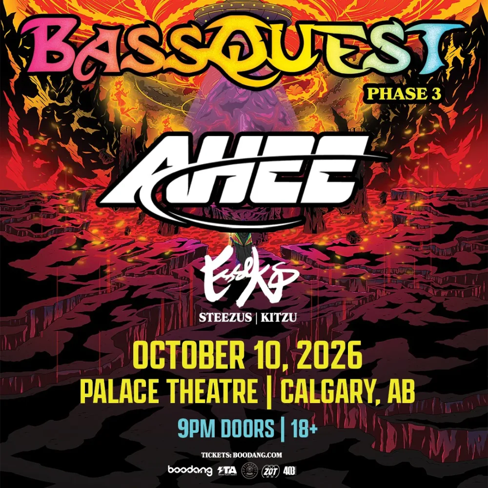 AHEE, Esseks — event flyer