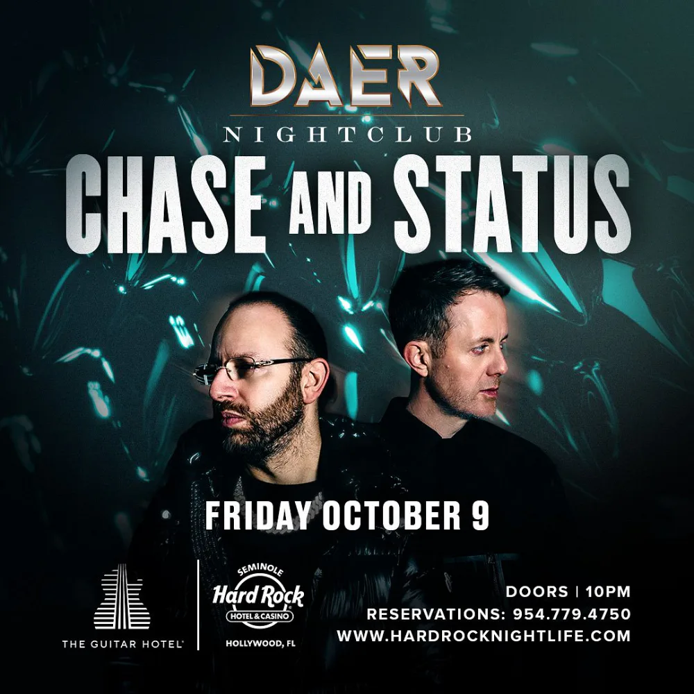 Chase & Status — event flyer