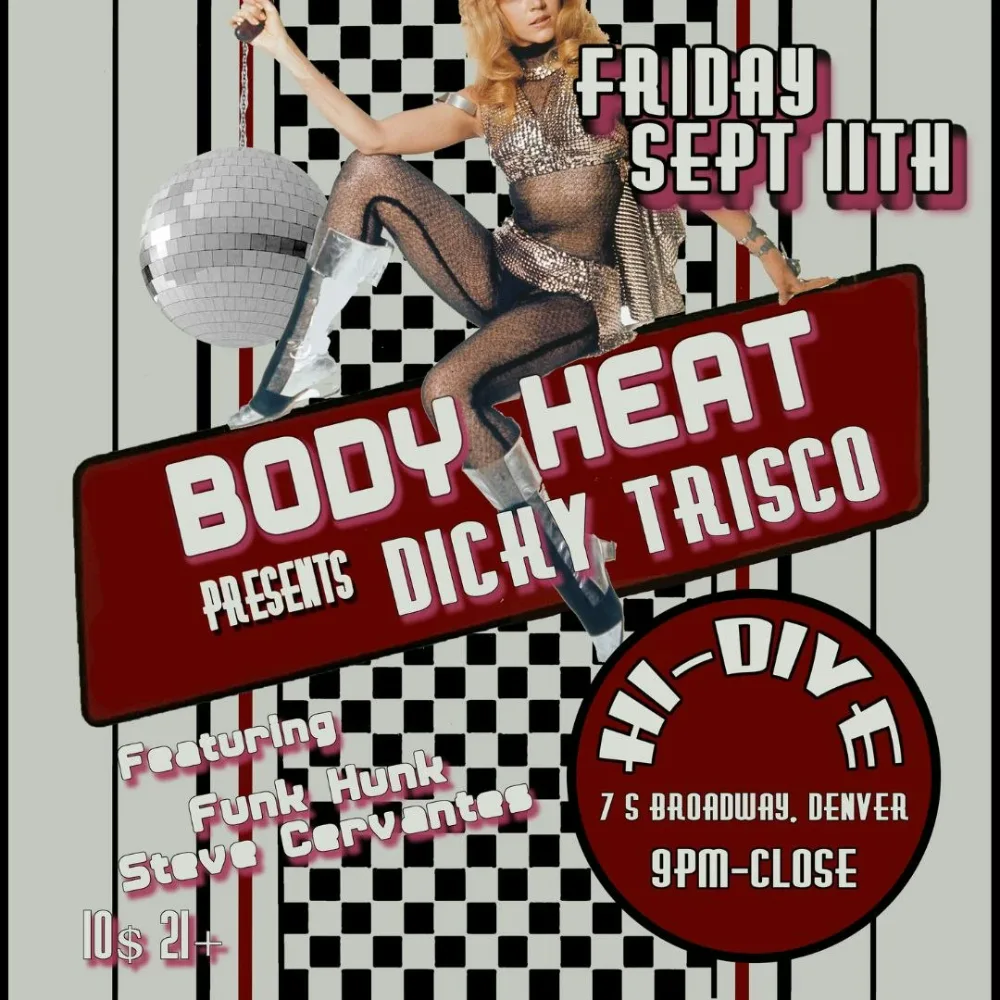 Dicky Trisco — event flyer