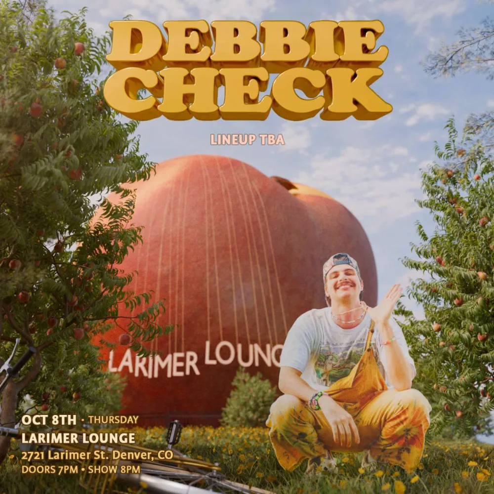Debbie Check — event flyer