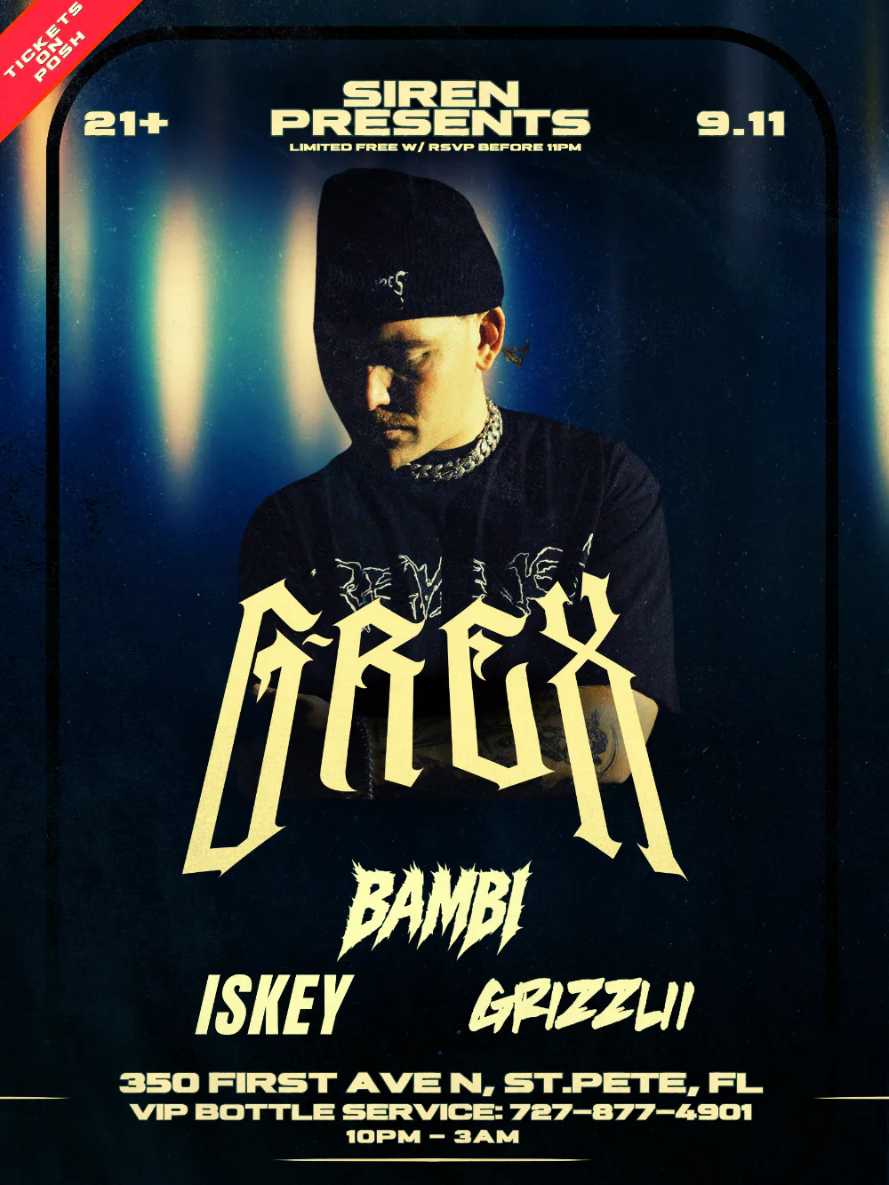 G-REX — event flyer