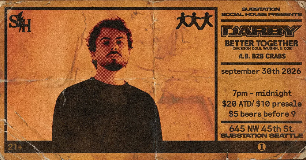 Darby — event flyer