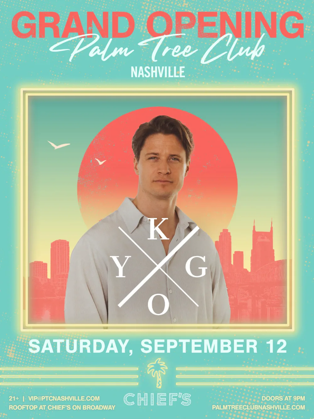 Kygo — event flyer