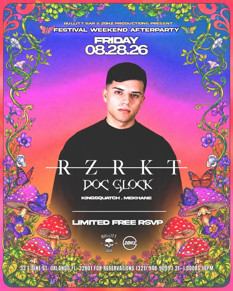 RZRKT — event flyer