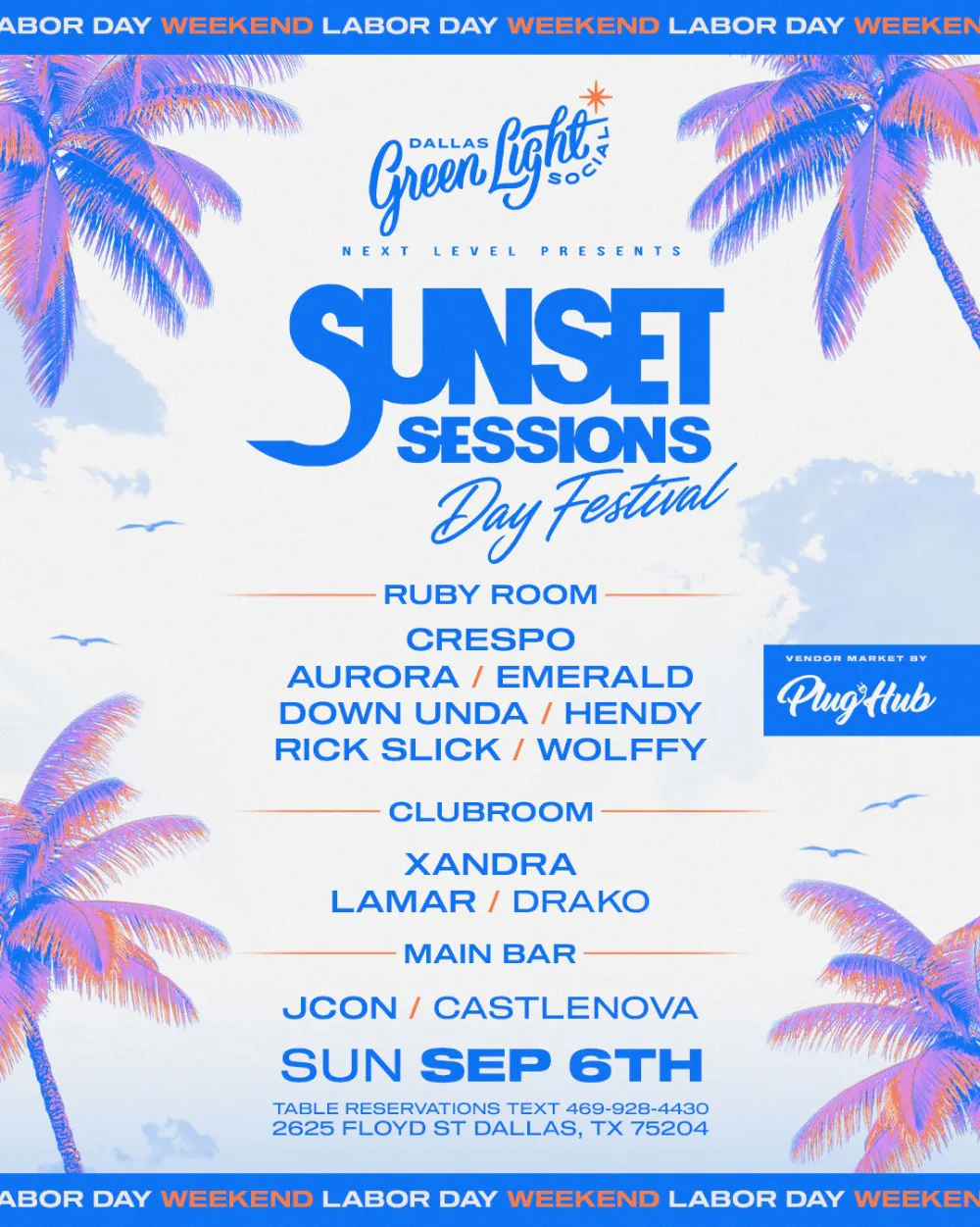 Sunset Sessions Day Festival — event flyer