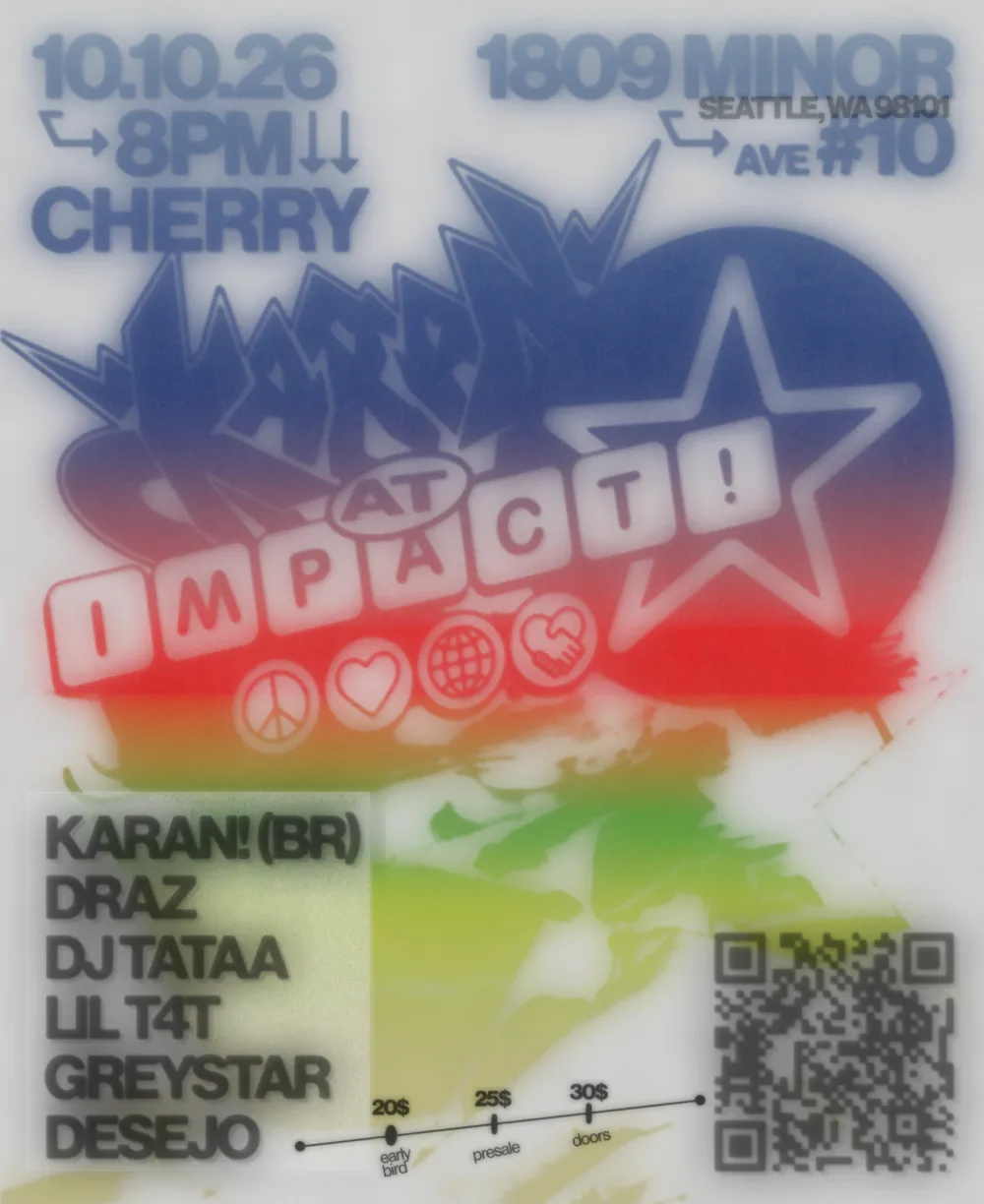 KARAN! at Impact — event flyer
