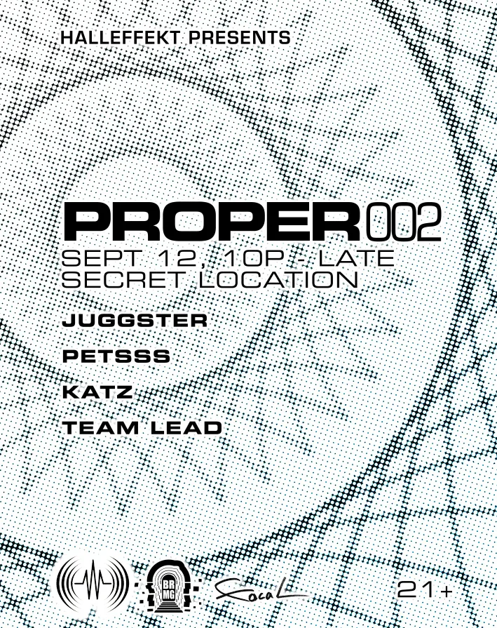 Proper 002 — event flyer