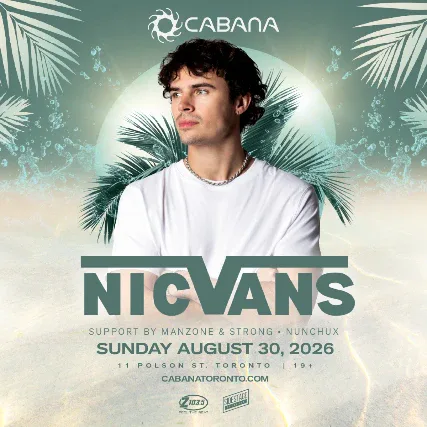 Nic Vans — event flyer