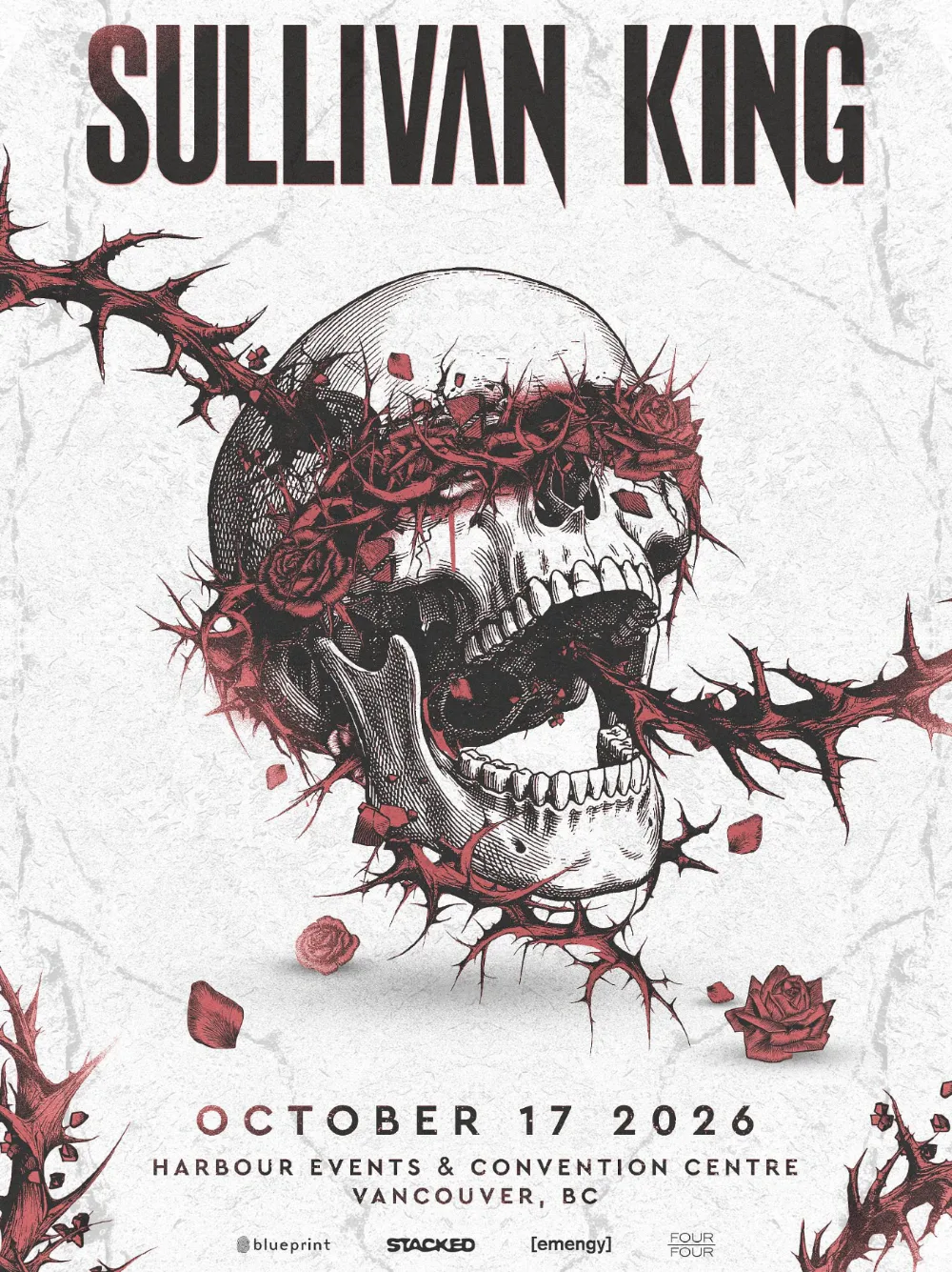 Sullivan King — event flyer