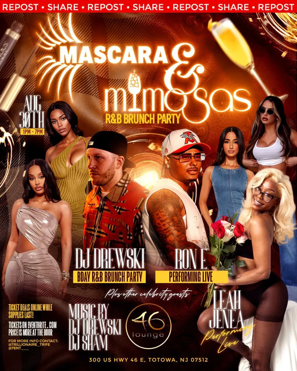 Mascara — event flyer