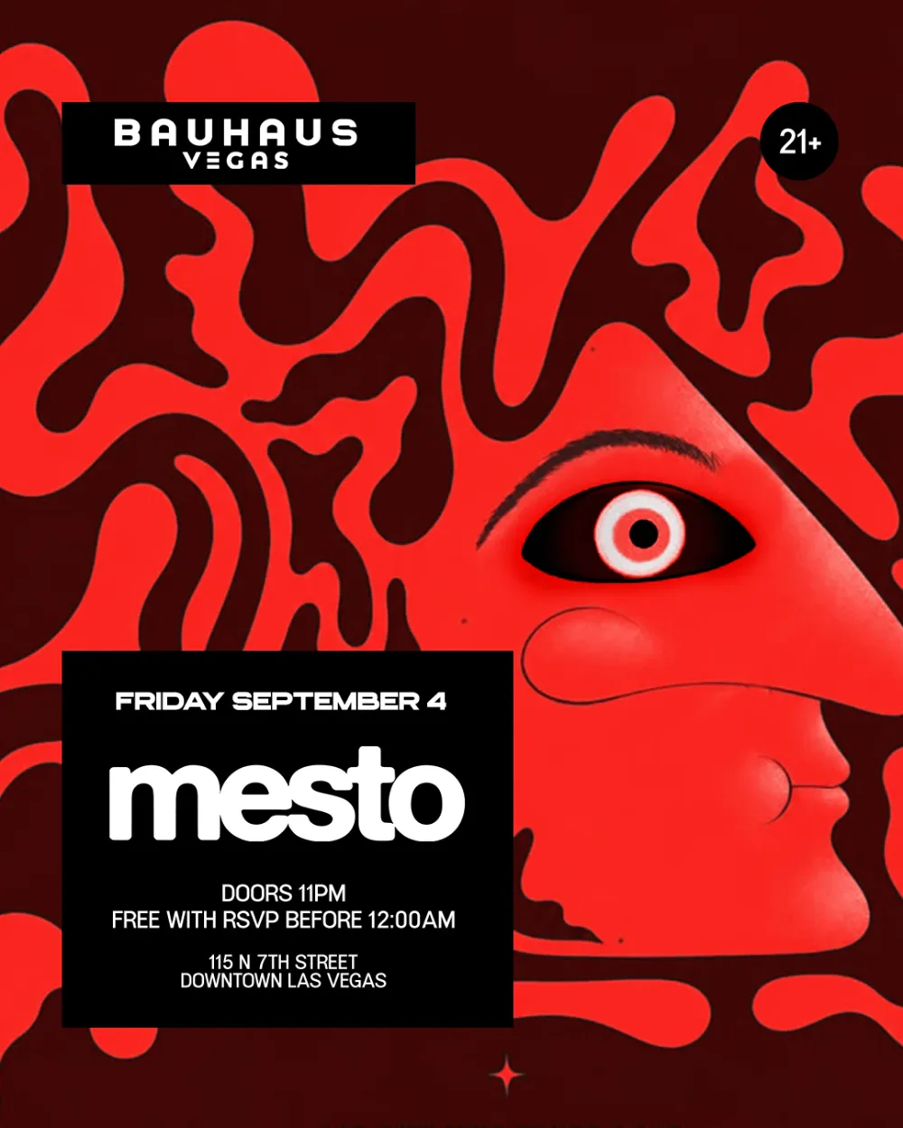 Mesto — event flyer