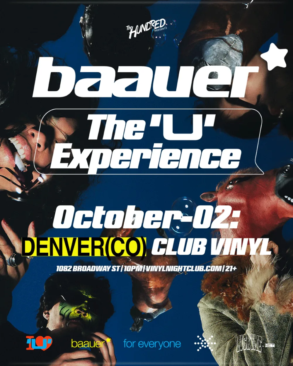 Baauer — event flyer