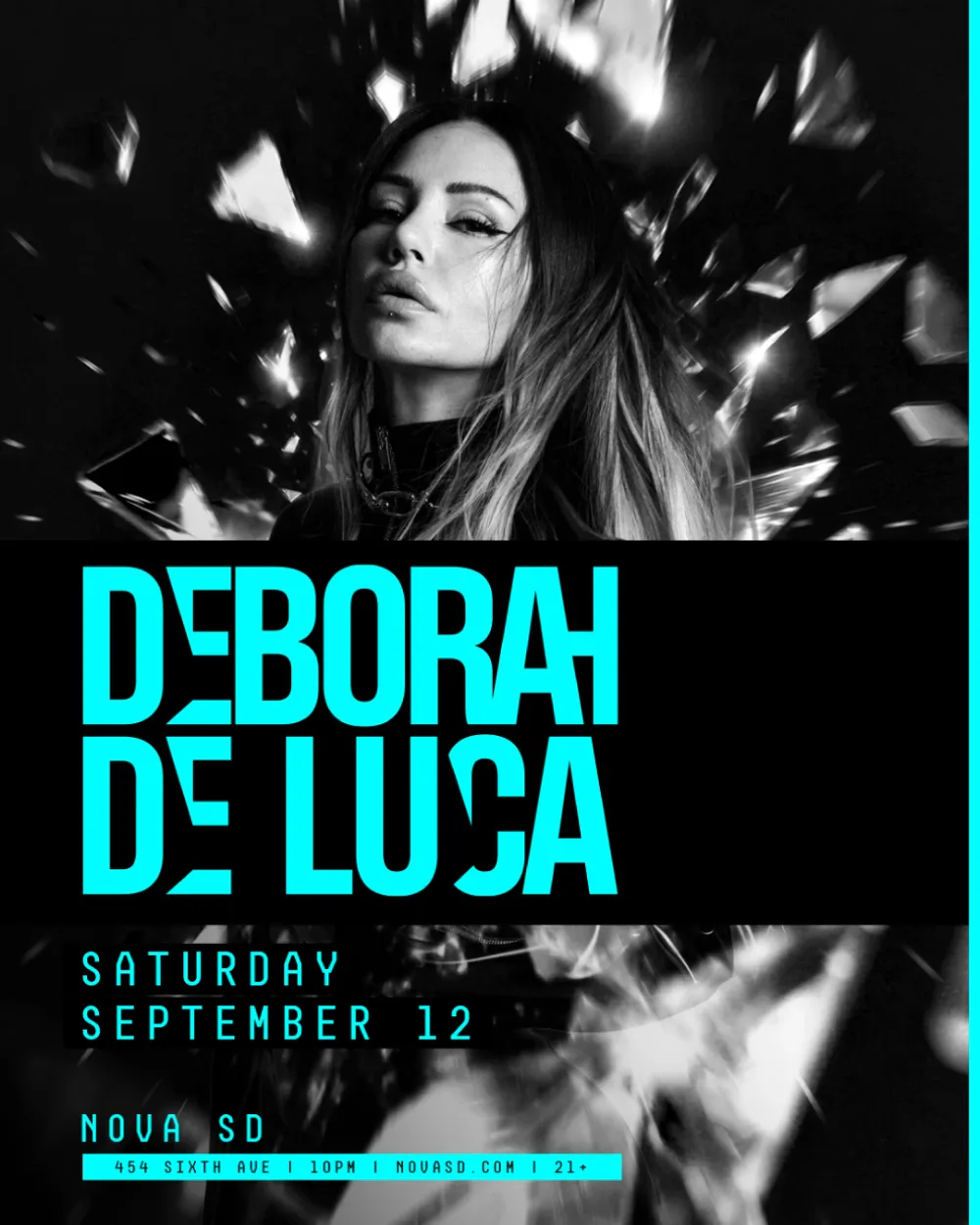 Deborah De Luca — event flyer