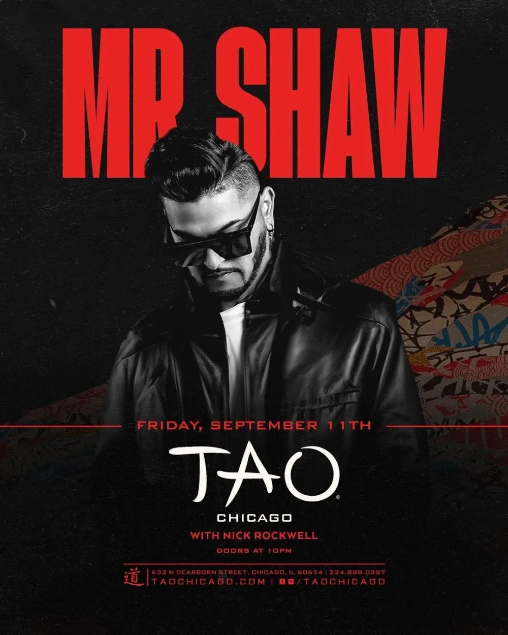 Mr. Shaw — event flyer