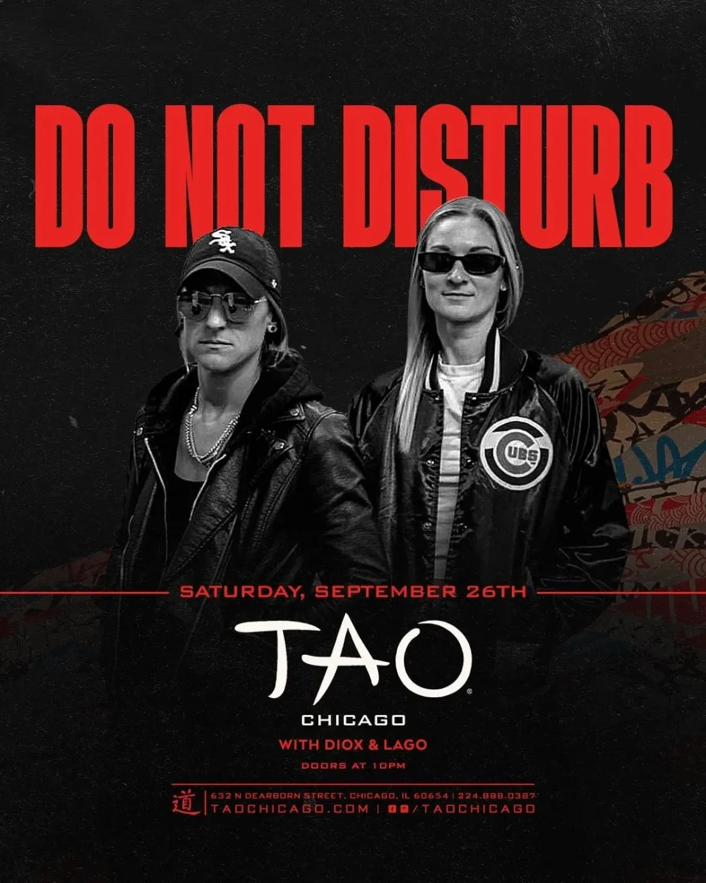Do Not Disturb — event flyer
