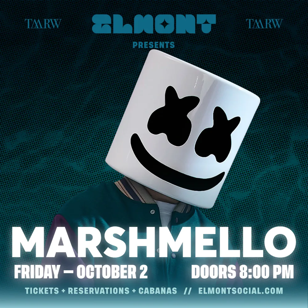 Marshmello — event flyer