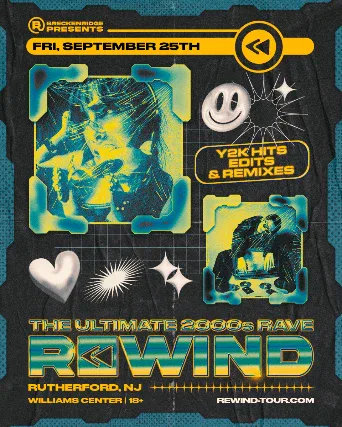 2000s Rave — event flyer