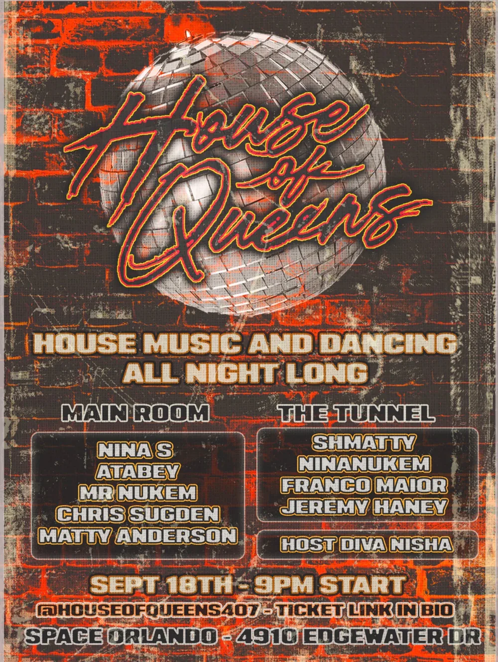 House of Queens:Nina S,Mr Nukem,Atabey,Matty Anderson,Chris Sugden,Jeremy Haney,Franco Maior,Shmatty