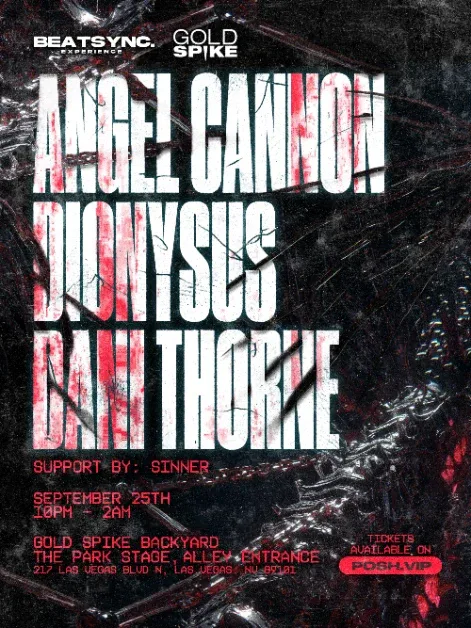 BEATSYNC Presents — event flyer
