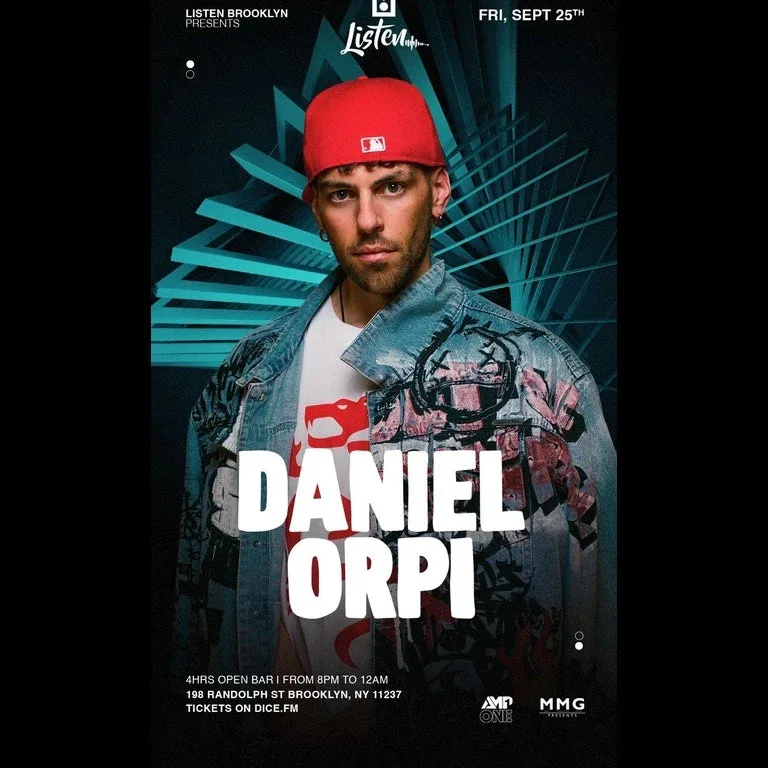 Daniel Orpi — event flyer
