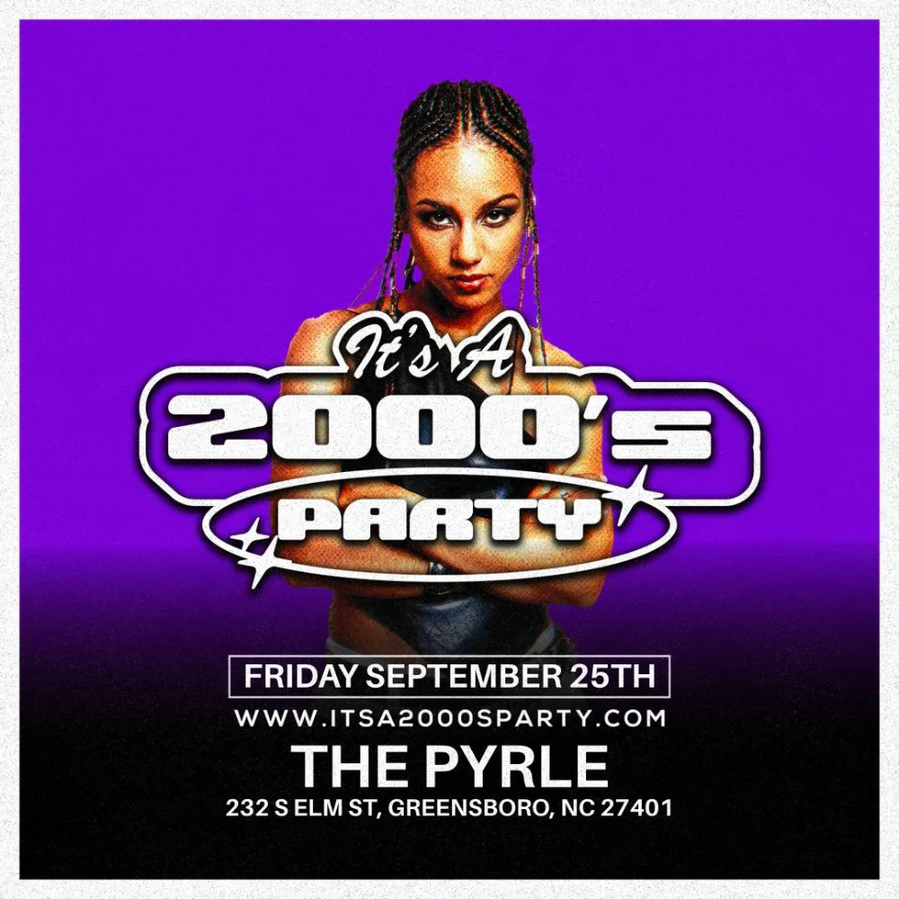 It's A 2000's Party - Greensboro — event flyer