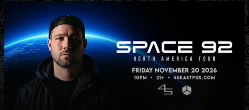 Event flyer for Space 92
