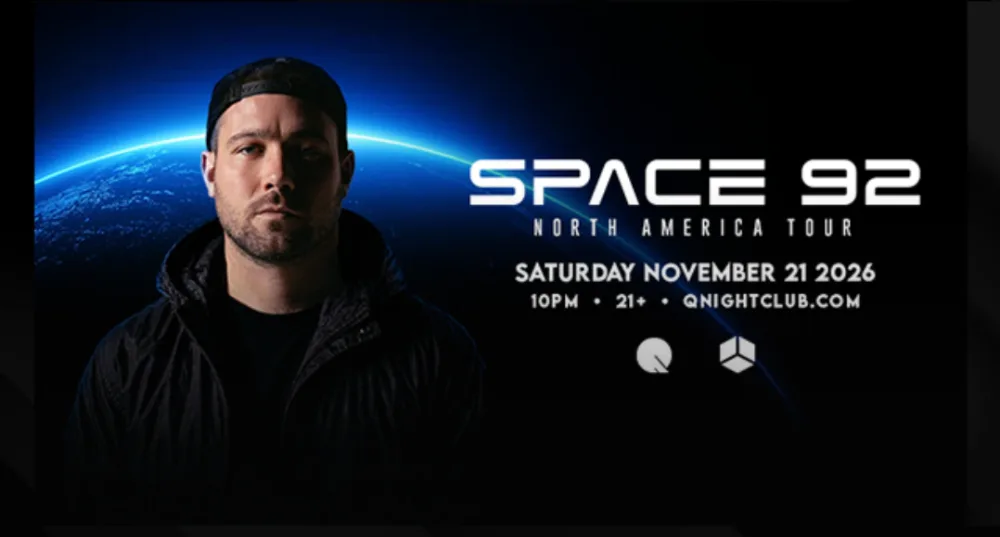 Event flyer for Space 92